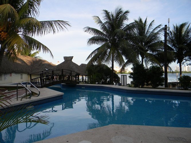 Swimming pool Hotel Faranda Imperial Laguna Cancún Cancun